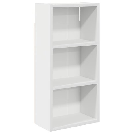 Badkamerwandkast Wit 30 x 16 x 62,5 cm Geconstrueerd hout 2