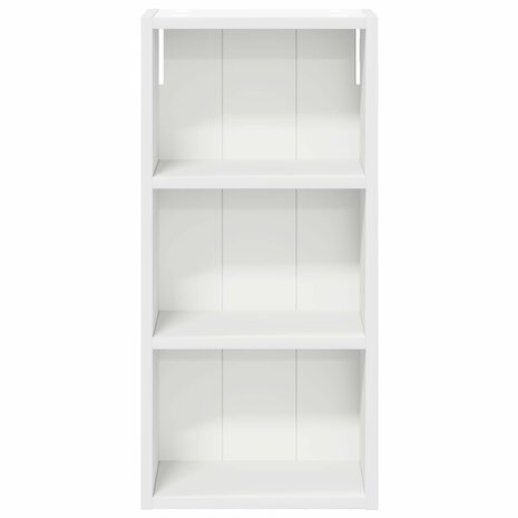 Badkamerwandkast Wit 30 x 16 x 62,5 cm Geconstrueerd hout 6