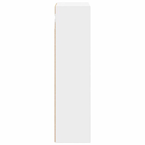 Badkamerwandkast Wit 30 x 16 x 62,5 cm Geconstrueerd hout 7