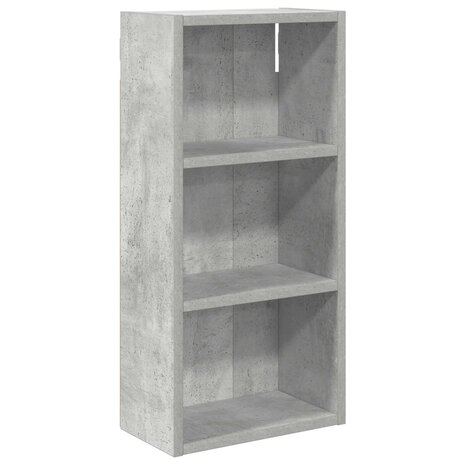 Badkamerwandkast Beton Grijs 30 x 16 x 62,5 cm 2
