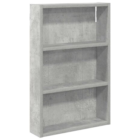 Badkamerwandkast Beton Grijs 40 x 10 x 60,5 cm 2