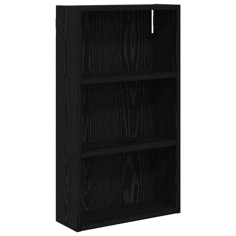 Badkamerwandkast Zwarte Eik 40 x 14 x 70 cm Geconstrueerd hout 2