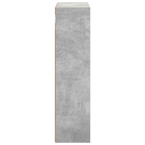 Badkamerwandkast Beton Grijs 40 x 16 x 62,5 cm 7