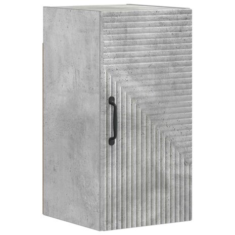 Badkamerwandkast HAARLEM Betongrijs 30 x 31 x 59 cm 2