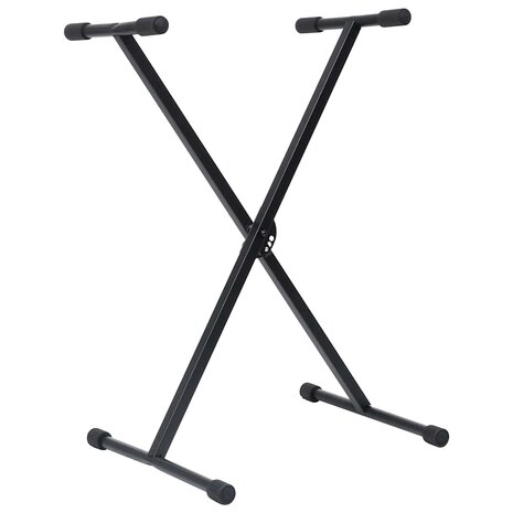 Keyboardstandaard en -kruk zwart 3