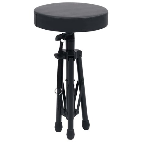 Keyboardstandaard en -kruk zwart 6