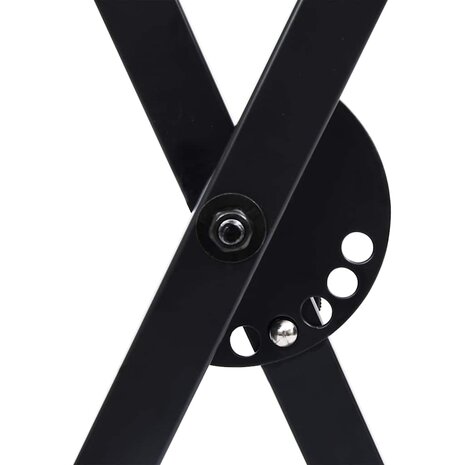 Keyboardstandaard en -kruk zwart 7