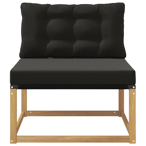 Buiten Midden Sofa met kussen Wit 79 x 83 x 73 cm staal 4