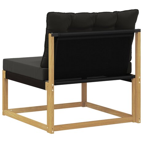 Buiten Midden Sofa met kussen Wit 79 x 83 x 73 cm staal 6