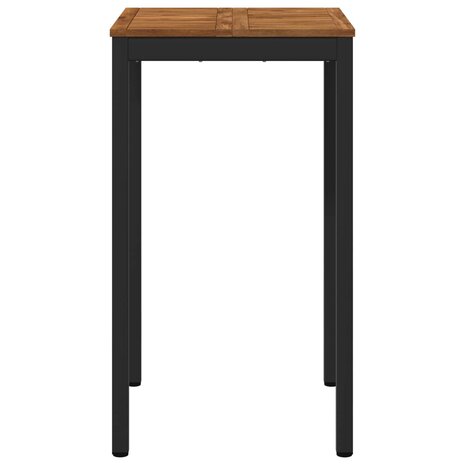 Tuin Bartafel Naturel en Zwart 60 x 60,5 x 105 cm 3