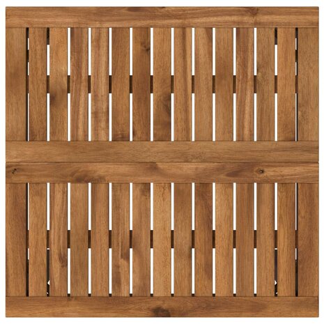Tuin Bartafel Naturel en Zwart 60 x 60,5 x 105 cm 4