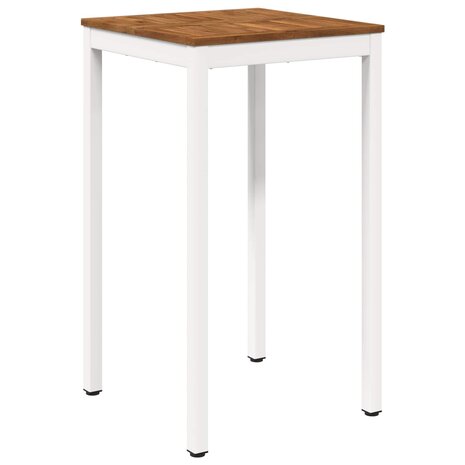 Tuin Bartafel Natuurlijk en Wit 60 x 60,5 x 105 cm 2
