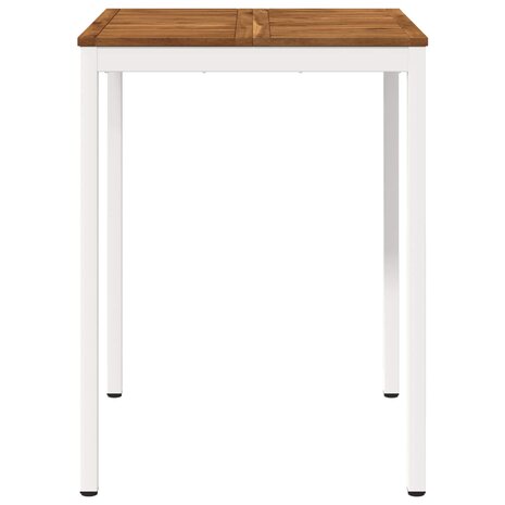 Tuin Bartafel Natuurlijk en Wit 80 x 80,5 x 105 cm 3
