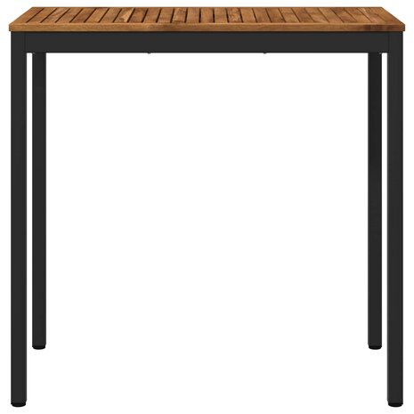 Tuin Bartafel Naturel en Zwart 108,5 x 55 x 105 cm 3