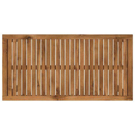 Tuin Bartafel Naturel en Zwart 108,5 x 55 x 105 cm 5