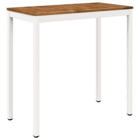 Tuin Bartafel Natuurlijk en Wit 108,5 x 55 x 105 cm 2