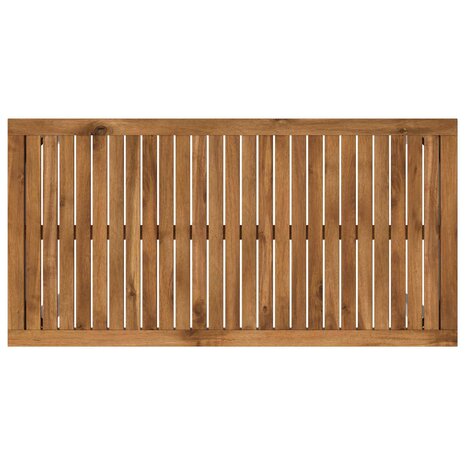 Tuin Bartafel Natuurlijk en Wit 108,5 x 55 x 105 cm 5