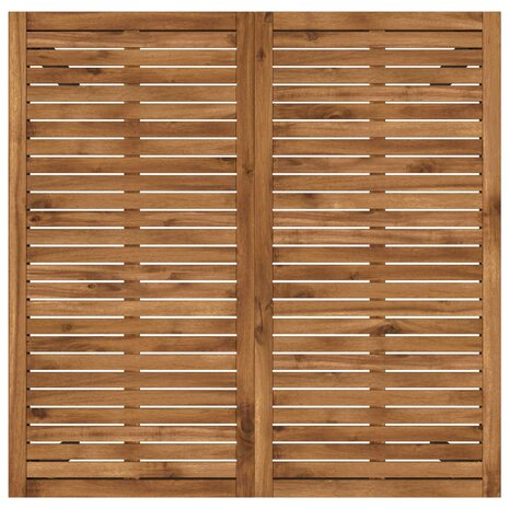 Tuin Bartafel Naturel en Zwart 110 x 108,5 x 105 cm 4