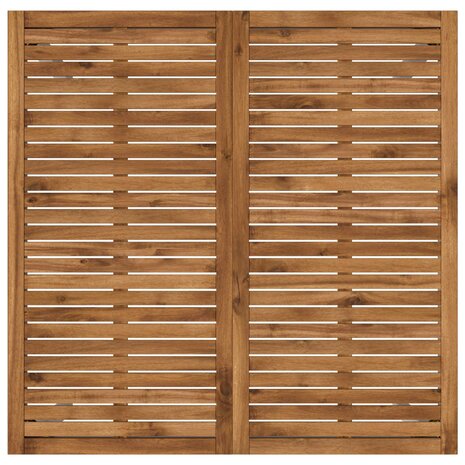 Tuin Bartafel Natuurlijk en Wit 110 x 108,5 x 105 cm 4