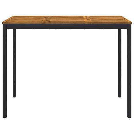 Tuin Bartafel Naturel en Zwart 141 x 80,5 x 105 cm 3