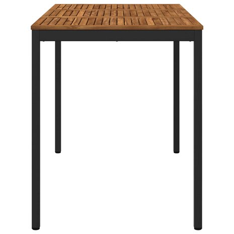Tuin Bartafel Naturel en Zwart 147 x 88,5 x 105 cm 4