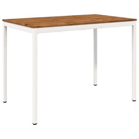 Tuin Bartafel Natuurlijk en Wit 147 x 88,5 x 105 cm 2