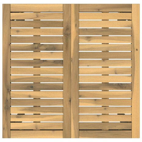 Tuin Bartafel Wit en zwart 70 x 68,5 x 105 cm 4