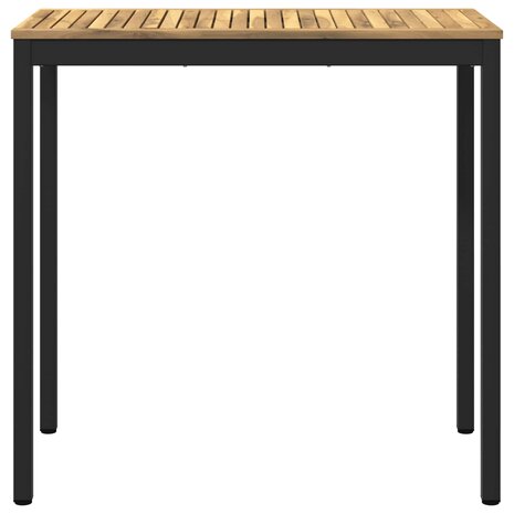 Tuin Bartafel Wit en zwart 108,5 x 55 x 105 cm 3