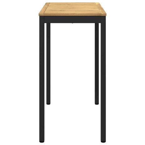 Tuin Bartafel Wit en zwart 108,5 x 55 x 105 cm 4