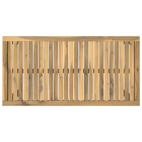 Tuin Bartafel Wit en zwart 108,5 x 55 x 105 cm 5