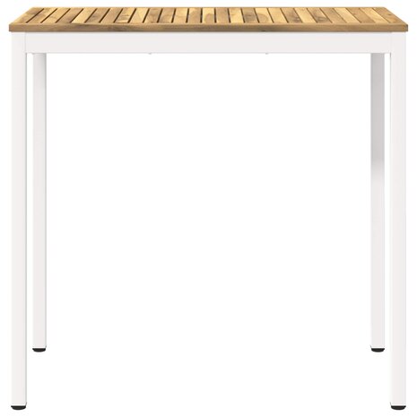 Tuin Bartafel Wit 108,5 x 55 x 105 cm Massief Acaciahout 3