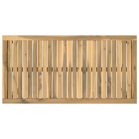 Tuin Bartafel Wit 108,5 x 55 x 105 cm Massief Acaciahout 5