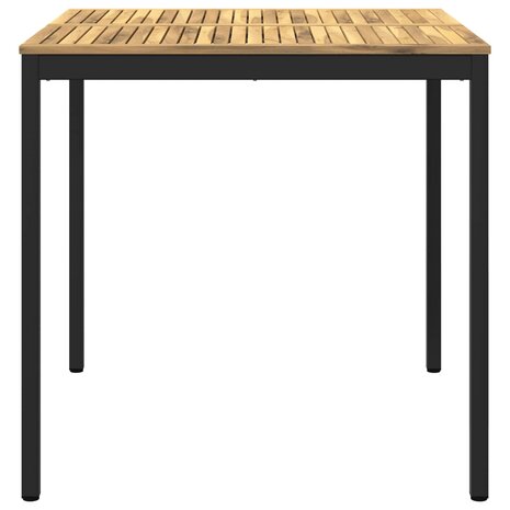 Tuin Bartafel Wit en zwart 110 x 108,5 x 105 cm 3