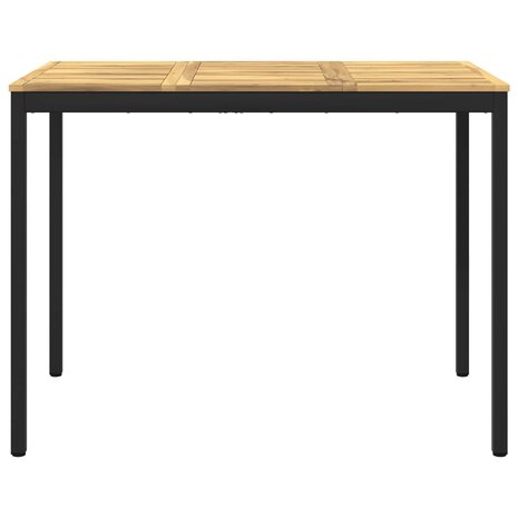Tuin Bartafel Wit en zwart 141 x 80,5 x 105 cm 3