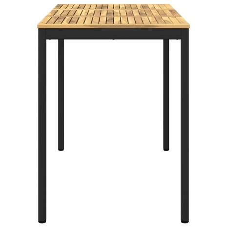 Tuin Bartafel Wit en zwart 141 x 80,5 x 105 cm 4