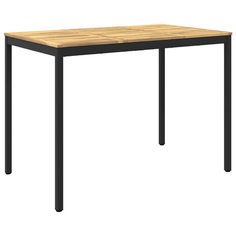 Tuin Bartafel Wit en zwart 147 x 88,5 x 105 cm 2