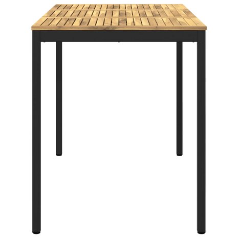 Tuin Bartafel Wit en zwart 147 x 88,5 x 105 cm 4