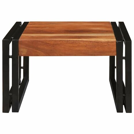 Badkamer wandschap voor Bruin 40 x 50 x 23 cm Massief Acaciahout 4