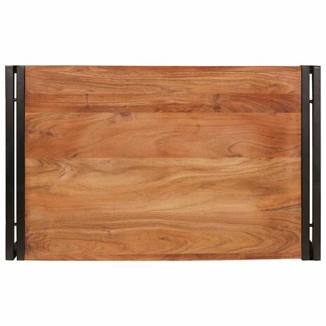 Badkamer wandschap voor Bruin 80 x 50 x 23 cm Massief Acaciahout 7
