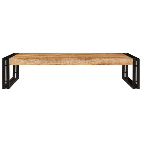 Badkamer wandschap Bruin 100 x 50 x 23 cm Massief Ruw Mango Hout 4