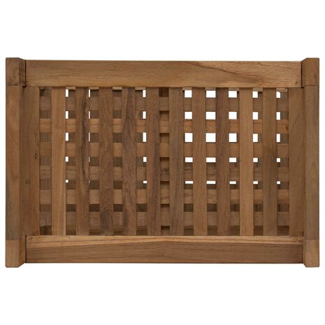 Badkamer wandschap Naturel 45 x 30 x 45 cm Massief Teakhout 5