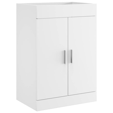 Wastafelkast Wit 56 x 37,5 x 81 cm Bewerkt hout 2