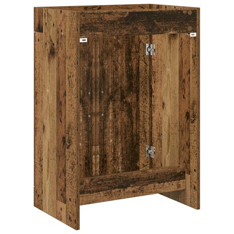 Wastafelkast Oud hout 56 x 37,5 x 81 cm 6