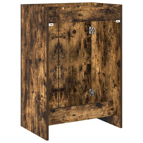 Wastafelkast Gerookt eiken 78,5 x 37,5 x 81 cm 6