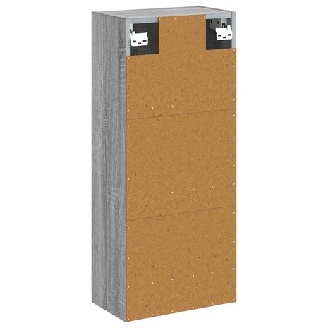 Wastafelmeubel Grijs Sonoma 35 x 20 x 81 cm 5