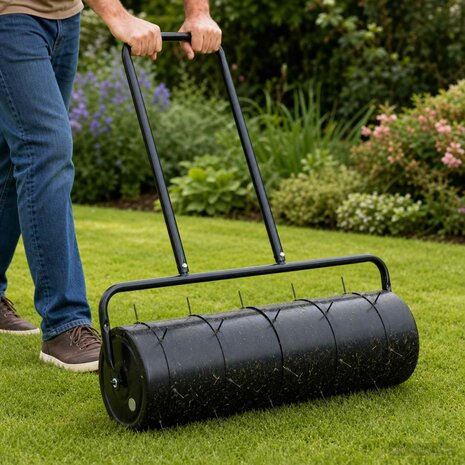 Trekbare Tuinrol met Beluchtingsklemmen &Oslash; 30 x 90 cm Staal 3