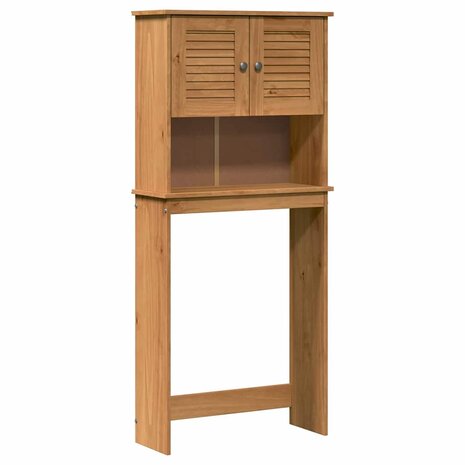Wasmachinekast VIGO Bruin en Honingbruin 72,5 x 27 x 161 cm 2