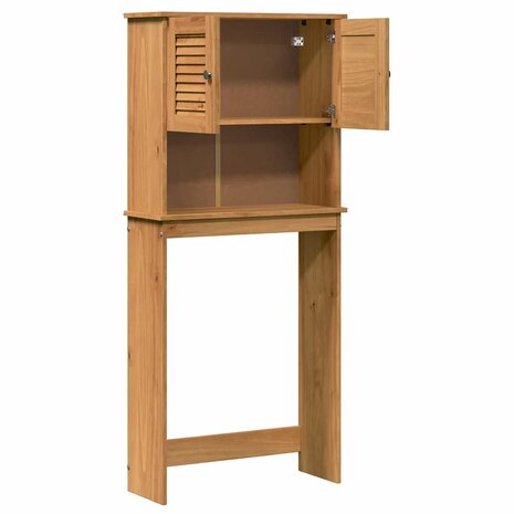 Wasmachinekast VIGO Bruin en Honingbruin 72,5 x 27 x 161 cm 5