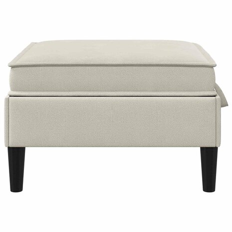 Hocker met Opslag Havermout Fluweel 5