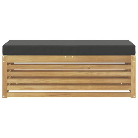 Buiten bankenset Wit en antracietkleurig 115 x 43 x 45 cm 3